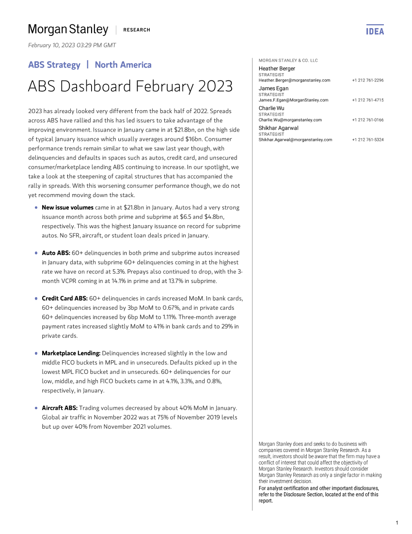 Morgan Stanley Fixed-ABS Strategy ABS Dashboard February 2023-Morgan Stanley Fixed-ABS Strategy ABS Dashboard February 2023-_1.png